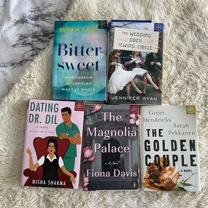 5 BOTM (book of the month) books
